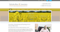 Desktop Screenshot of nicholas-rose.co.uk